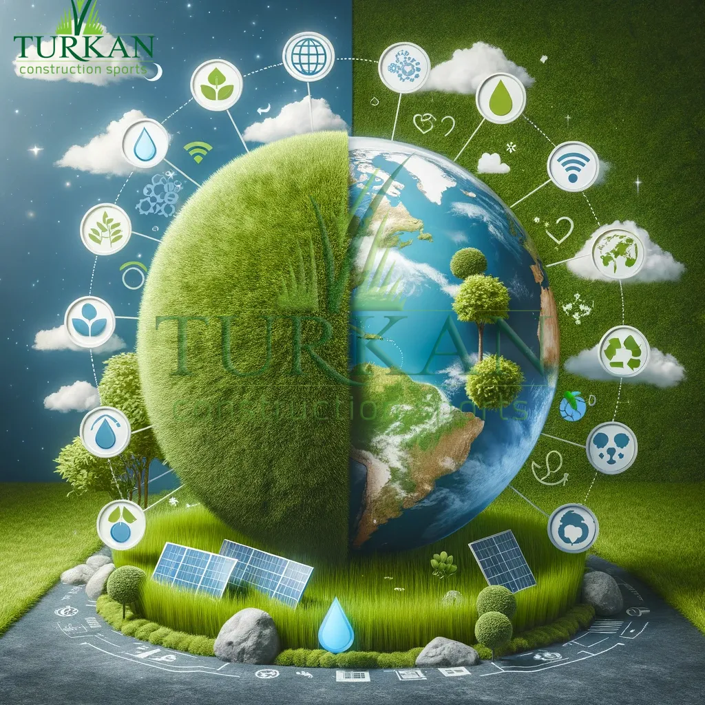 الاستدامة والبيئة: كيف يساهم  العشب الصناعي في الحفاظ على الموارد