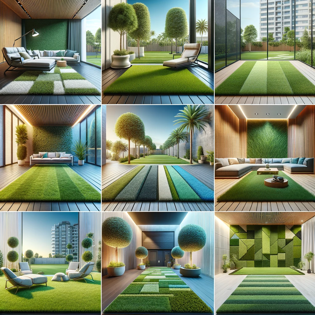 نجيل صناعي للأماكن التجارية في مصر – خامات تتحمل الحركة وتحافظ على مظهر أنيق